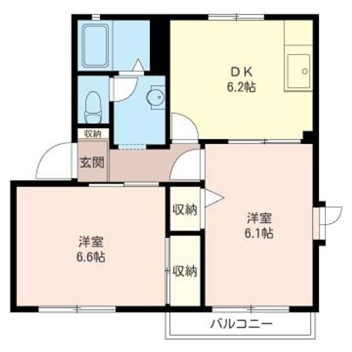 ハイム柏の間取り