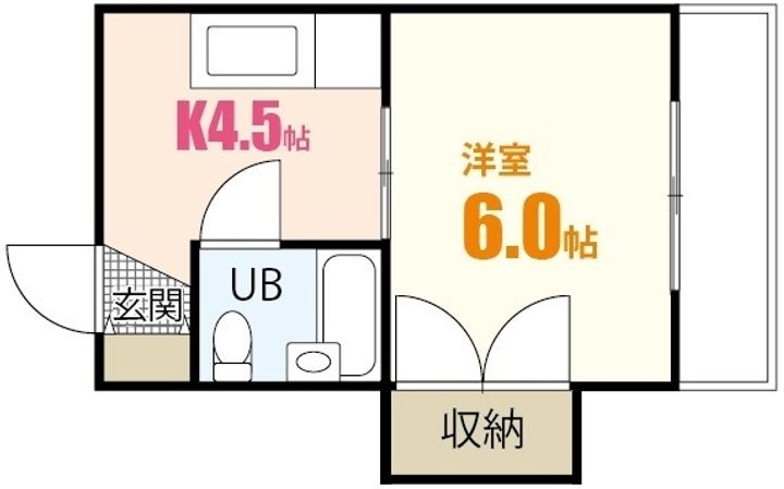 谷岡ビル2号館の間取り