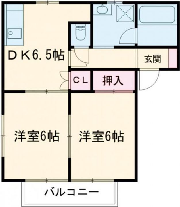 ローズガーデンIIの間取り