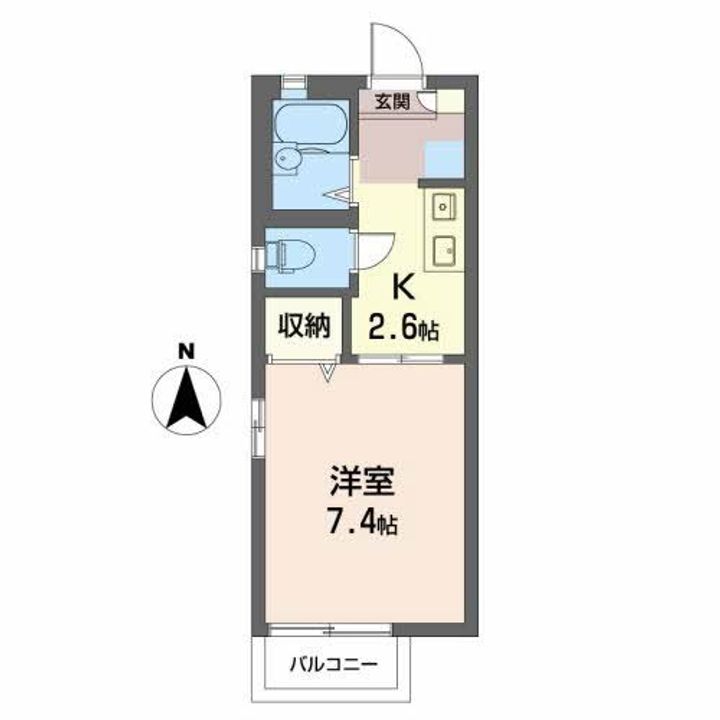 ハウス ウッドベルの間取り