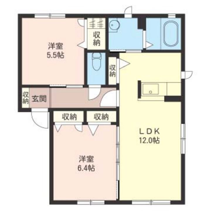 エリアントの間取り