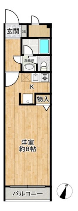 千葉県松戸市三矢小台4(マンション)の賃貸物件の間取り
