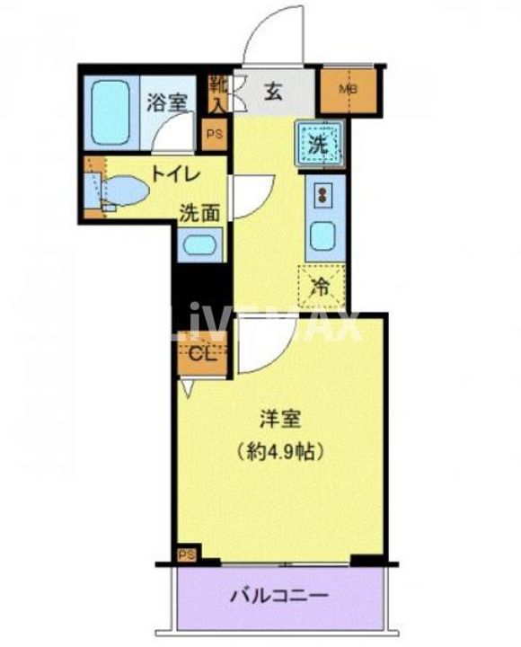 プレール・ドゥーク戸越銀座通りの間取り
