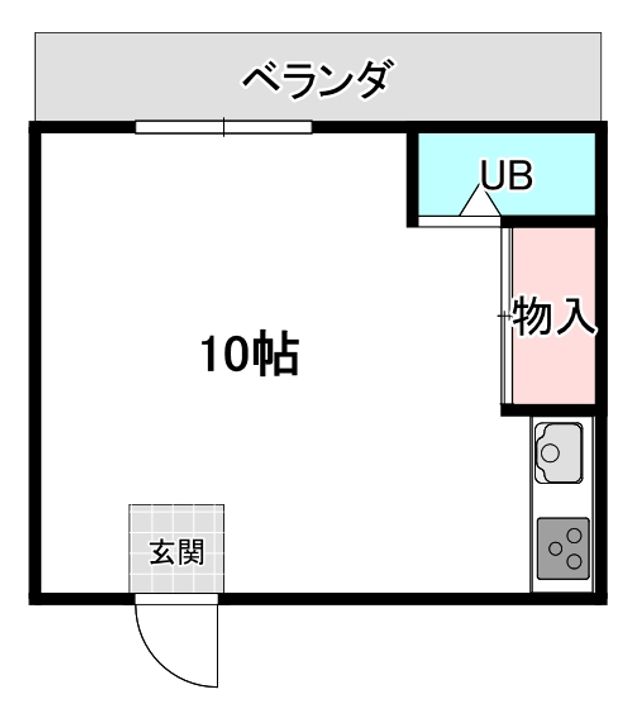 リバーハイツの間取り