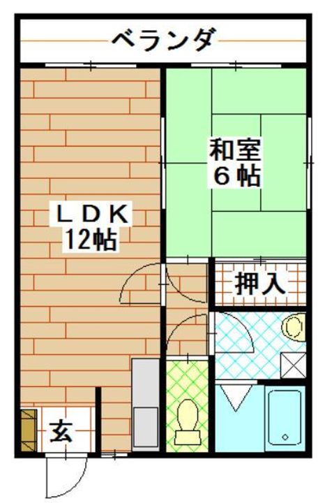ほっとすいーとの間取り