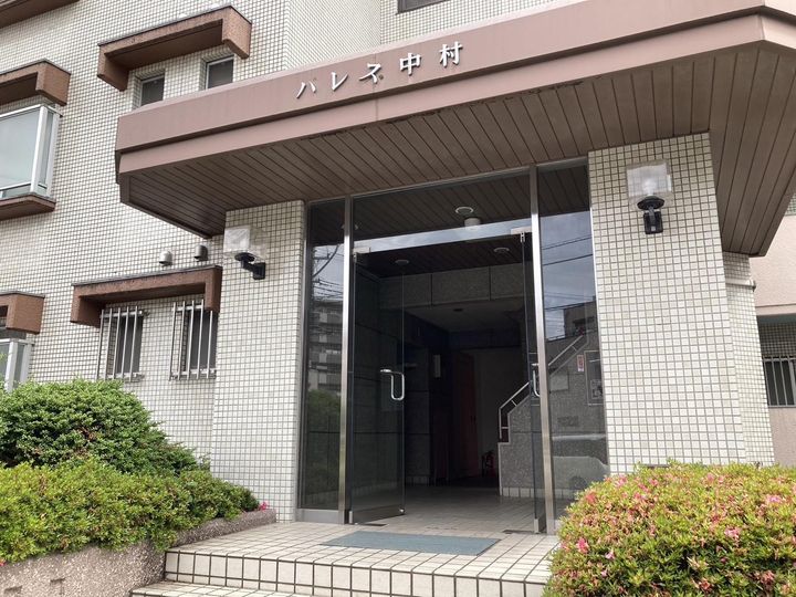 パレス中村の地図
