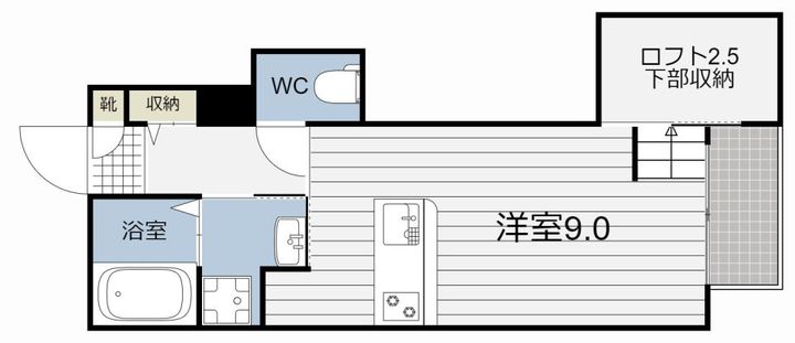 Granverde Kamoikeの間取り