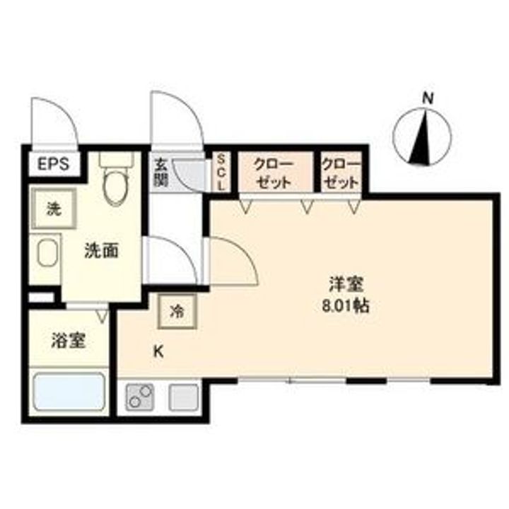 Branche桜山Chambreの間取り