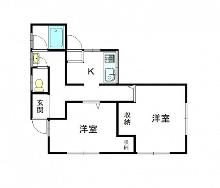 岡山県岡山市北区原(一戸建)の賃貸物件の間取り