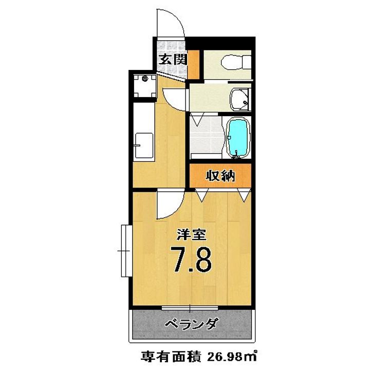 メゾン・アイリスの間取り