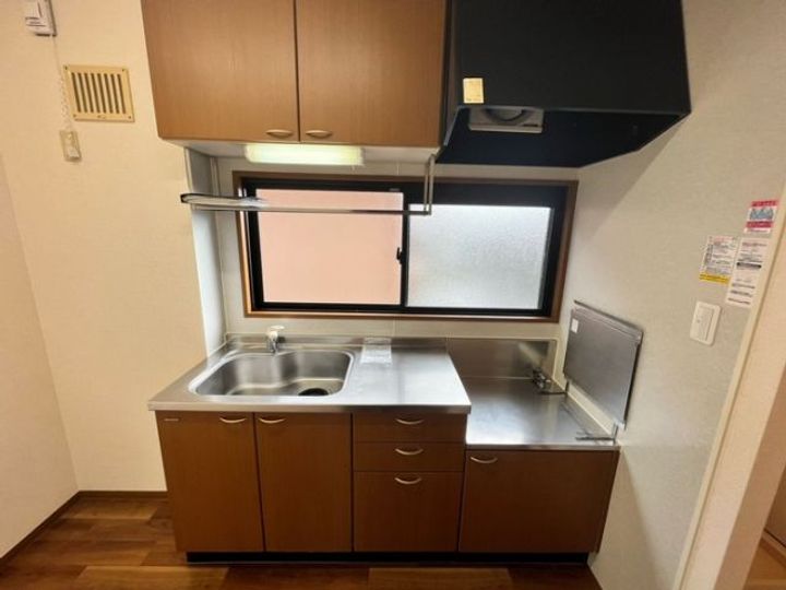 新潟県新潟市東区紫竹7(アパート)の賃貸物件のキッチン