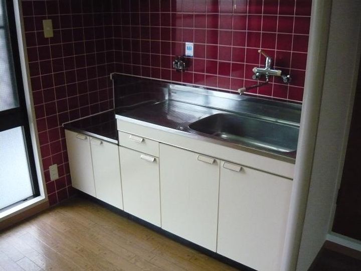 大阪府大阪市平野区瓜破東2(マンション)の賃貸物件のキッチン