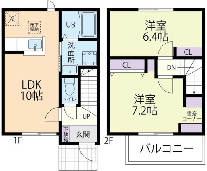 茨城県結城市大字結城(一戸建)の賃貸物件の間取り