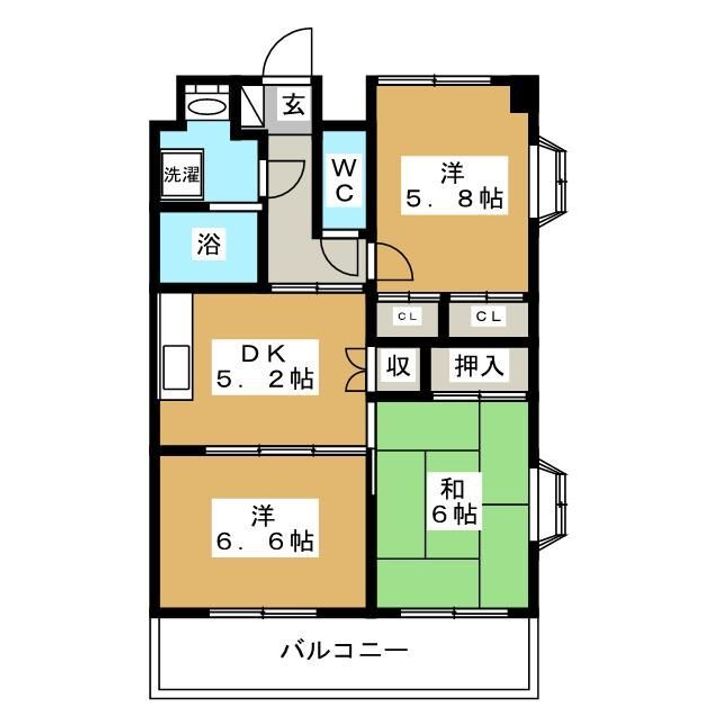 ベル・アネックスの間取り