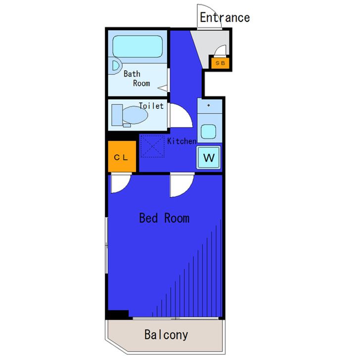 東京都大田区池上6(マンション)の賃貸物件の間取り