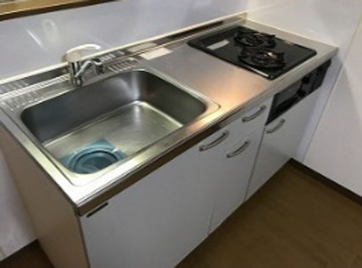 東京都江東区亀戸5(アパート)の賃貸物件のキッチン