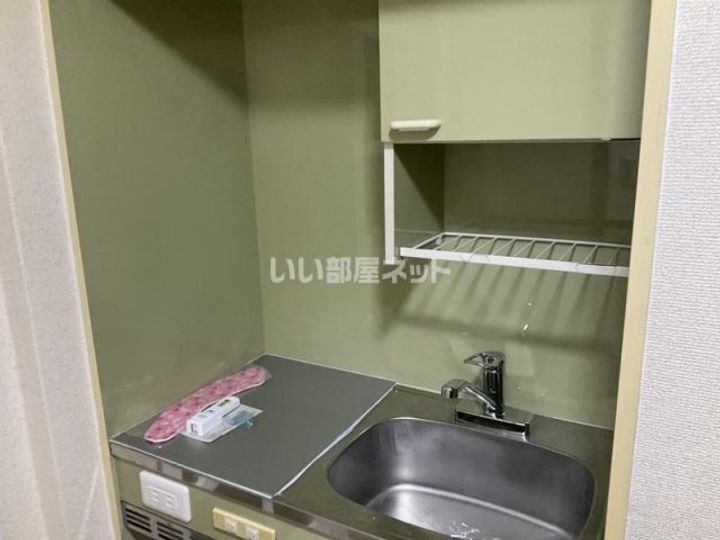 奈良県大和高田市西三倉堂2(マンション)の賃貸物件のキッチン