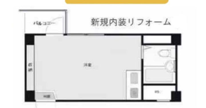 東京都中央区築地5(マンション)の賃貸物件の間取り