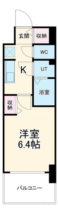 メイクス名駅南IIの間取り