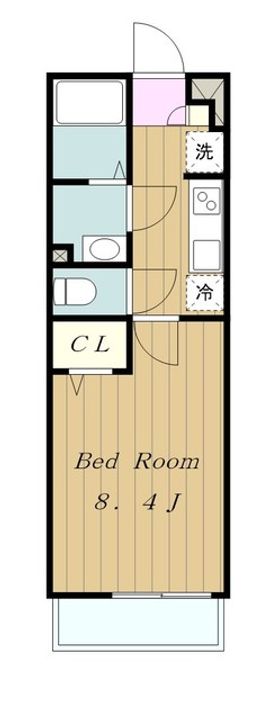 神奈川県相模原市南区上鶴間本町5(マンション)の賃貸物件の間取り