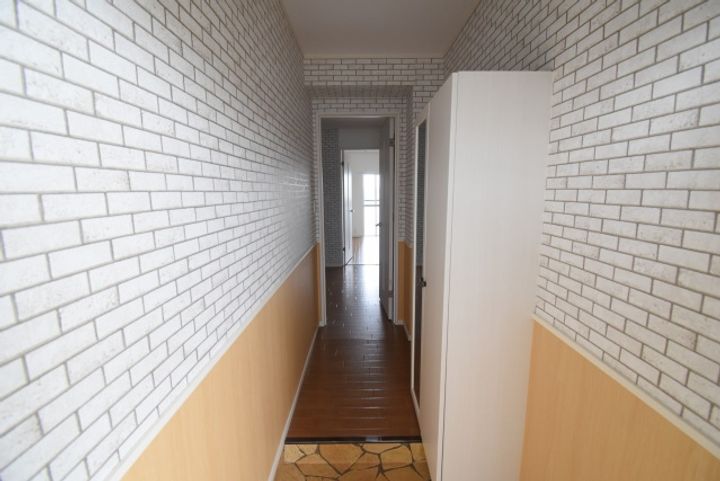 栃木県宇都宮市簗瀬4(マンション)の賃貸物件の玄関