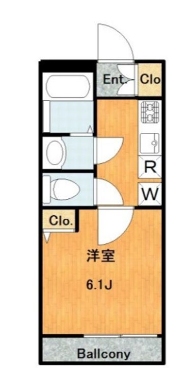 埼玉県さいたま市南区四谷3(アパート)の賃貸物件の間取り