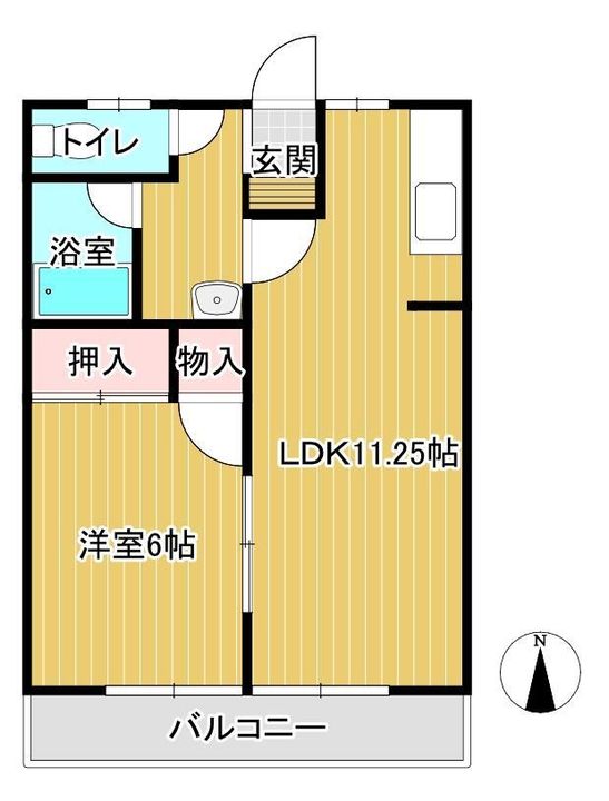 ドリームハイツ桜台の間取り