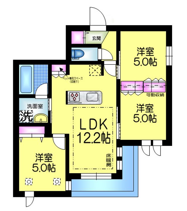 ラ ルミエールの間取り
