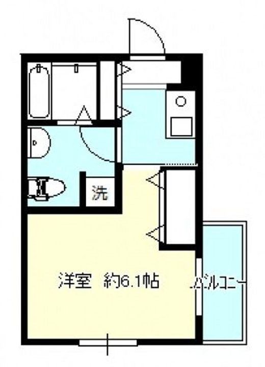 埼玉県富士見市鶴瀬西2(アパート)の賃貸物件の間取り
