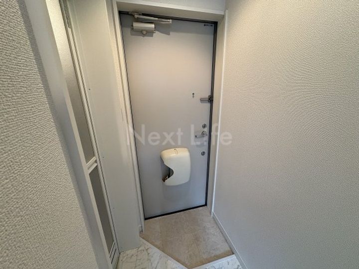 ユナイト浜町ランバートンの杜の玄関