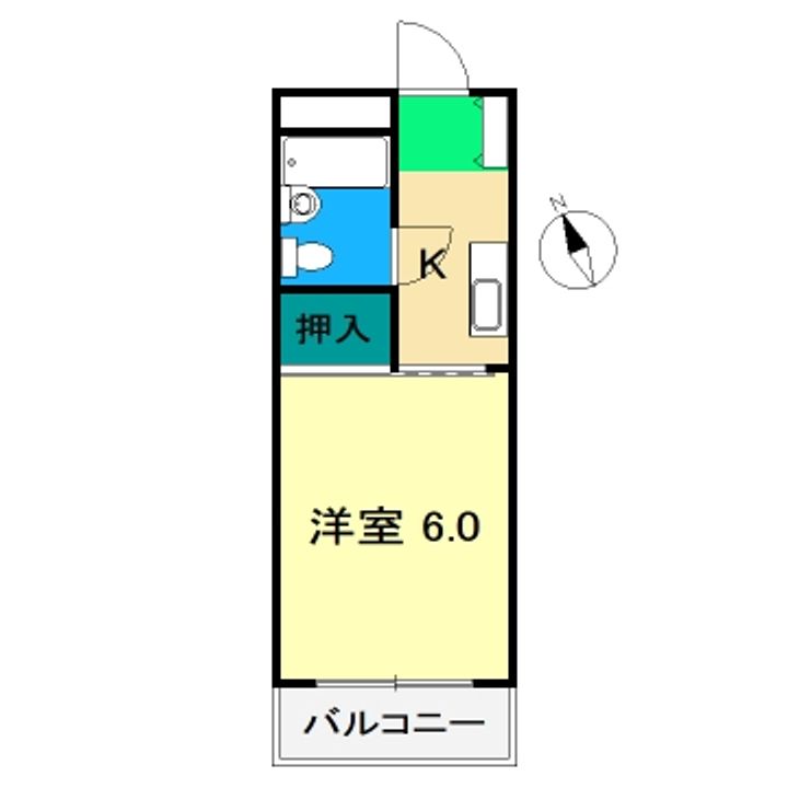 ライトハウス大津 Iの間取り