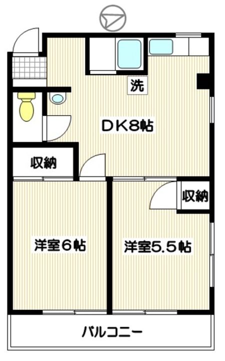 ニューランドマンションの間取り