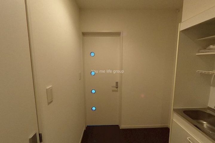 MTハイツの玄関