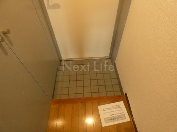 アップルコート川崎2の玄関