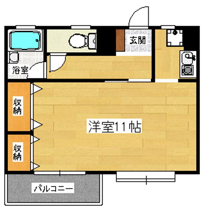 ロッキーホーム三島の間取り