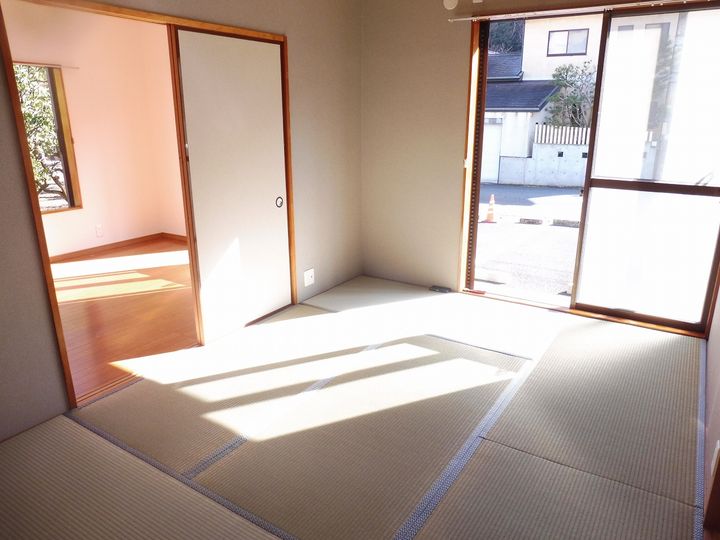 ハイツ大上Bの居間