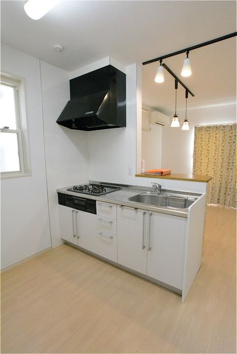 ハイドコート2号地のキッチン