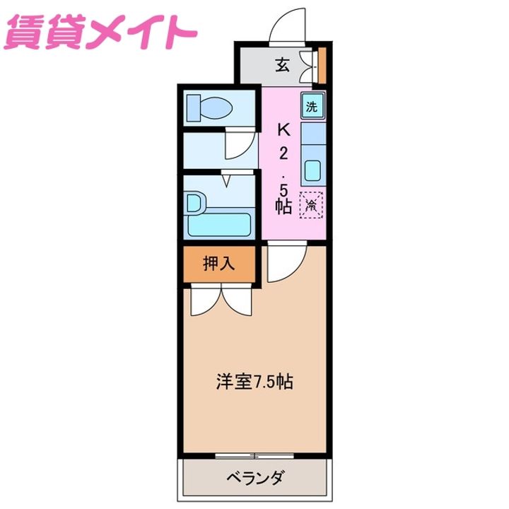 ボナールの間取り