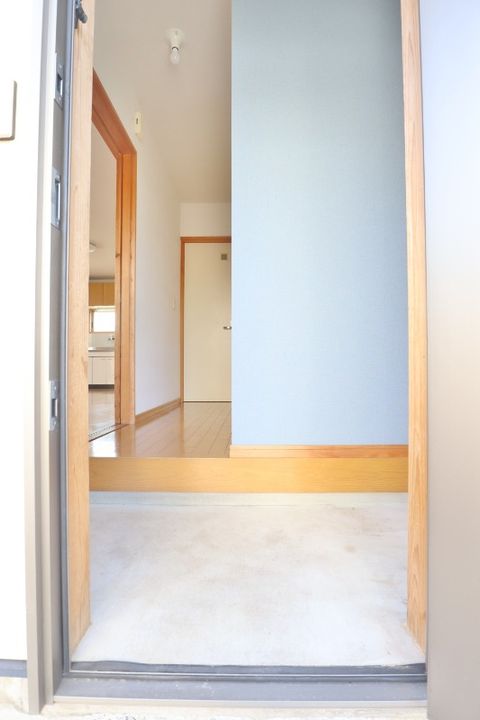 岡山県倉敷市東塚4(一戸建)の賃貸物件の玄関