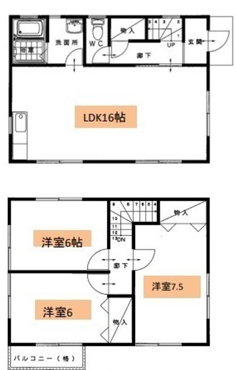 岡山県倉敷市東塚4(一戸建)の賃貸物件の間取り