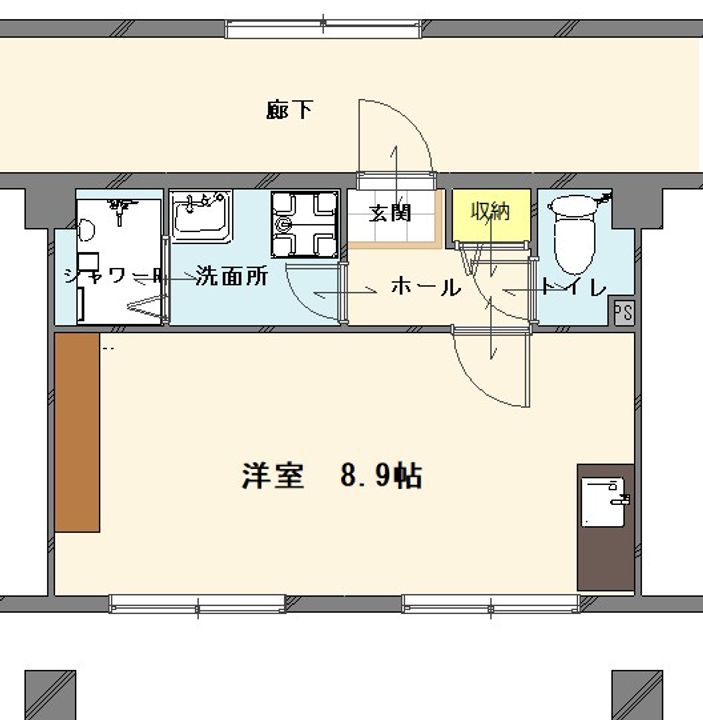 habitat(ハビタ)の間取り