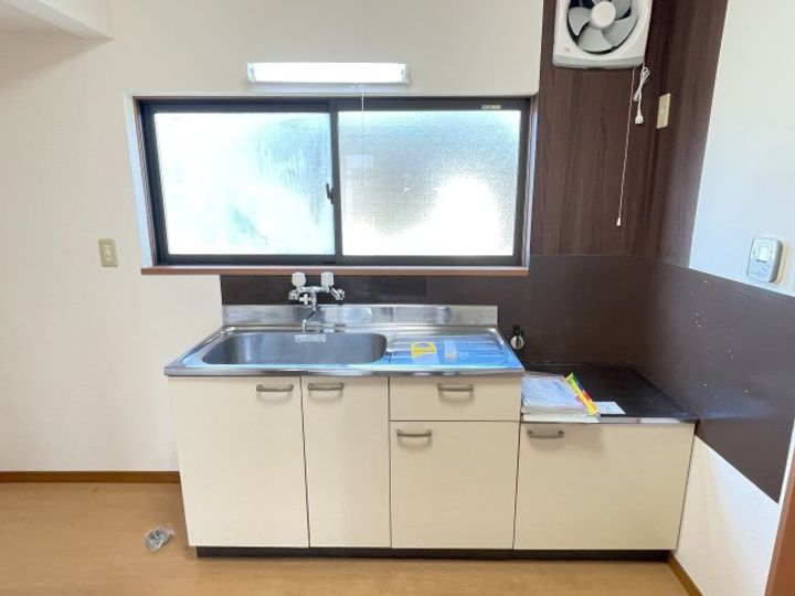 今井アパートBのキッチン