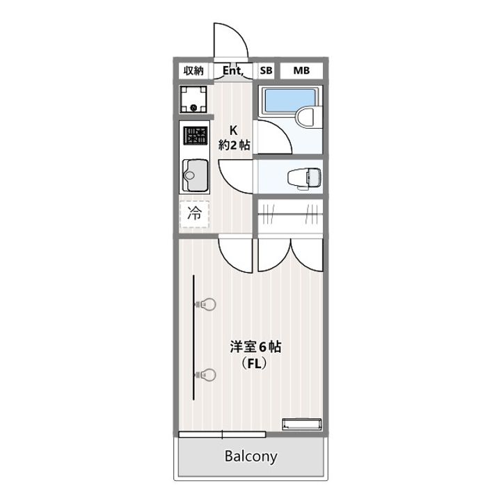 M-MIKAWAYAの間取り