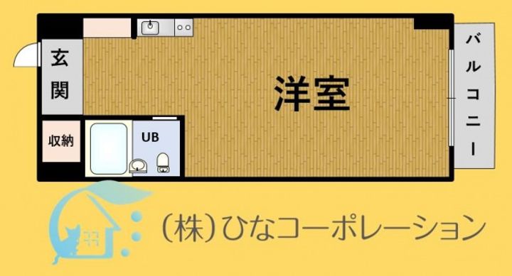 東京都中央区築地3(マンション)の賃貸物件の間取り