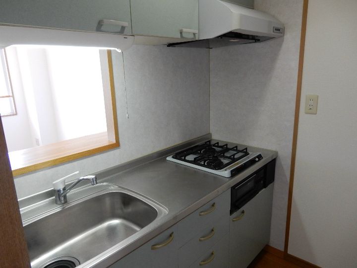 カネヒビルのキッチン