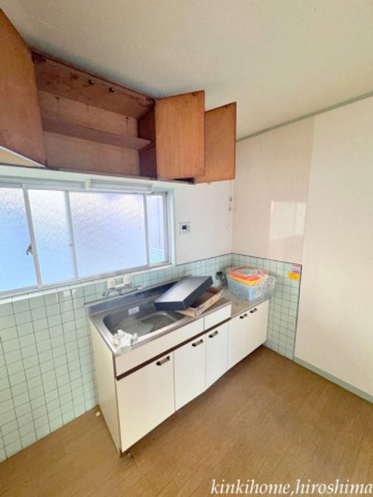 広島県広島市佐伯区利松1(アパート)の賃貸物件のキッチン