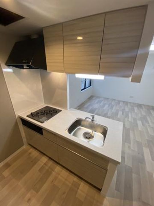 北海道札幌市中央区南十五条西9(マンション)の賃貸物件のキッチン