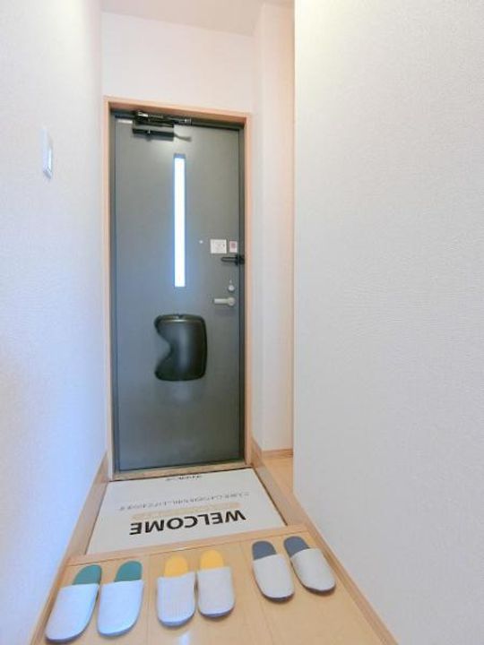 長野県長野市大字川合新田(アパート)の賃貸物件の玄関