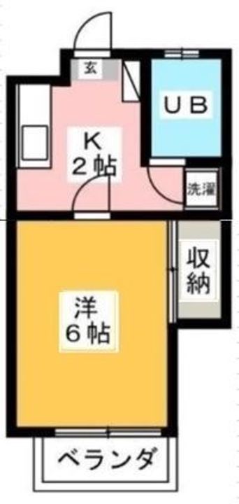 みどり荘の間取り