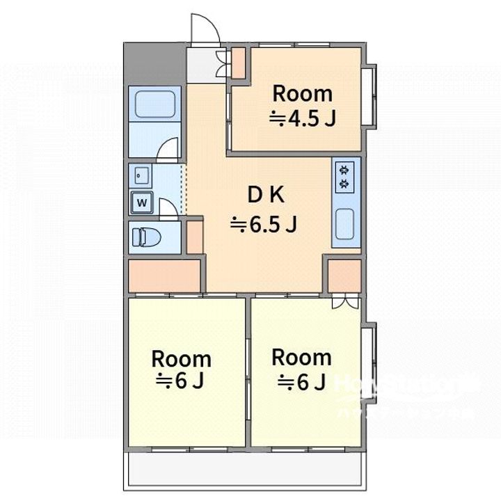 古屋ガーデンマンションの間取り